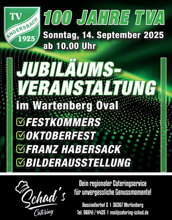 Jubiläumsveranstaltung Jubiläumsveranstaltung